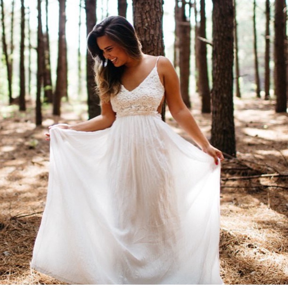White Maxi Dress
